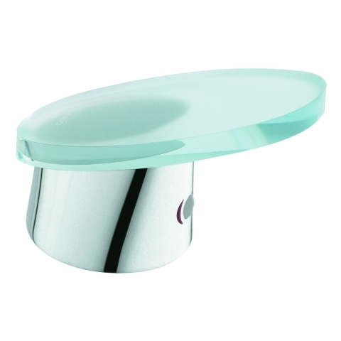 Grohe Hebelkopf Taron für Taron Einhandmischer chrom/wild satin 46377NB0