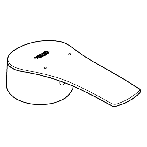Grohe Hebel für Eurosmart Einhebelmischer chrom 48542000