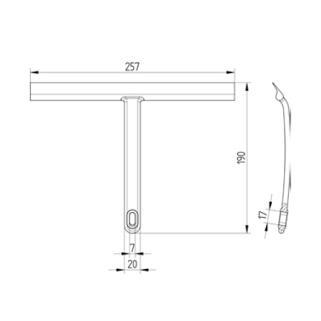 Avenarius Silikon-Komfortwischer 9004609041