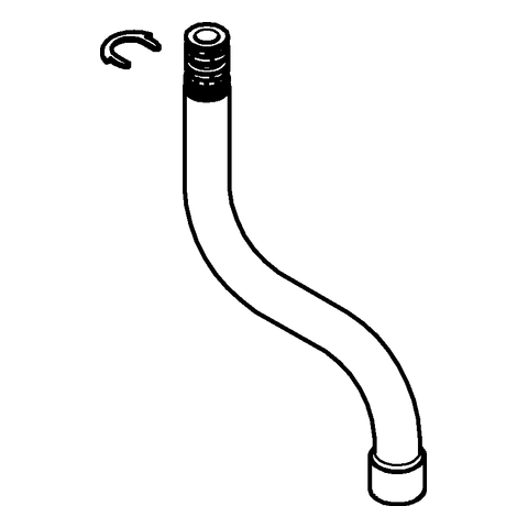 Grohe Auslauf chrom 13385000