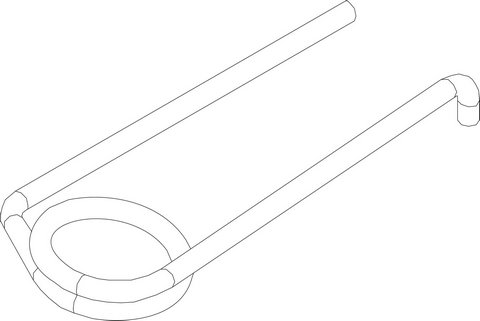 Bosch / Buderus Federverriegelung 10mm 87186632290