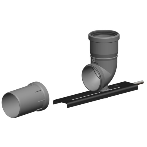 Atec PolyTop SV-Schachteinführung DN100 für kleine Schächte 2347