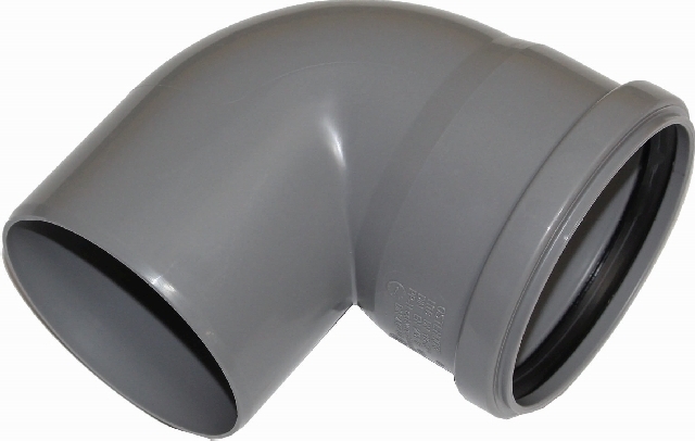 Wolf Ansaugrohr gebogen DN110 87Gr für Pellevent-m, aus PP 2800637
