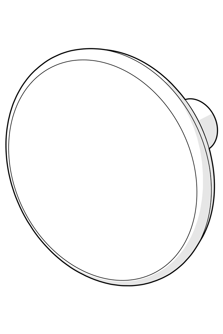 Hansa Druckknopf chrom 59904828