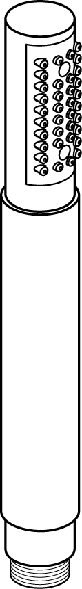 Ideal Standard Stick-Handbrause, chrom A861098AA