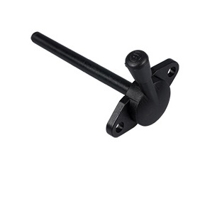 Kermi x-well Prüfstutzen 90Grad, schwarz für N170/N300 und N400 Y9102000009K