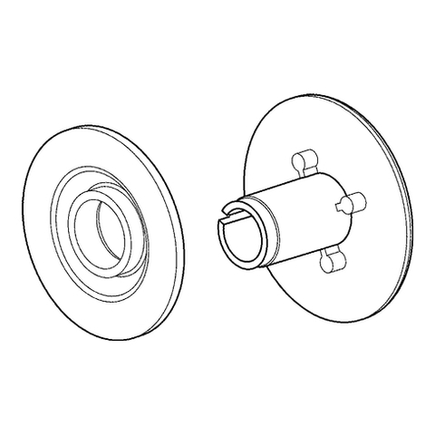 Grohe Verschlußkappe chrom 49019000