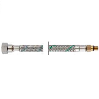 Neoperl NEOFLEX Panzerschlauch DN6 mit VS AG kurz x IG, M8x1 x 3/8" 30cm 63455030