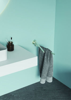 Ideal Standard Handtuchstange IOM doppelt silber A9131GN