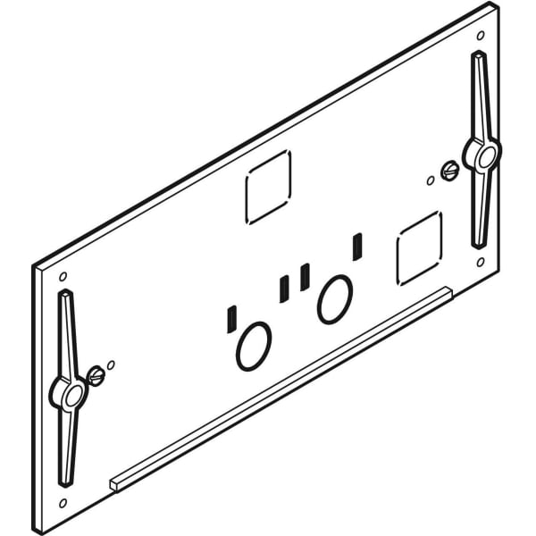 Geberit Schutzplatte zu UP-Spülkasten 200F und Twinline 241.056.00.1
