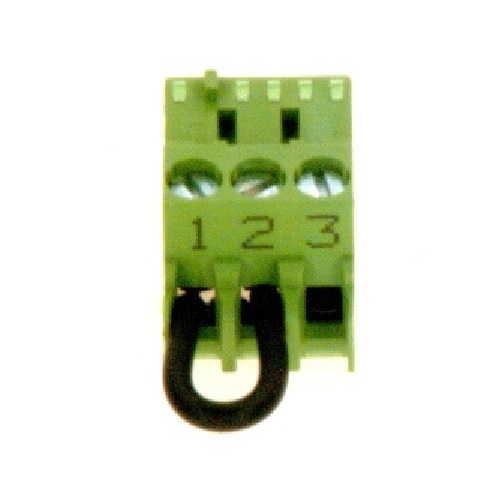Bosch / Buderus Anschlussklemme 3-pol 1B2 gelbgrün 63035005