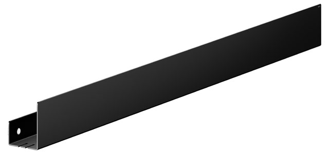 Keuco Duschablage auf schwarzgrau, 1210-1400x120x90mm 24953370500