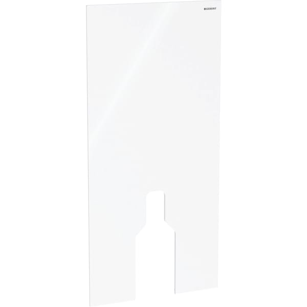 Geberit Frontverkleidung für Monolith für Stand-WC 101cm Glas weiß 242.382.SI.1