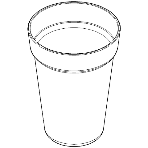 Grohe Glas F1 ohne Halter, für Glashalter 40076 40078BK0