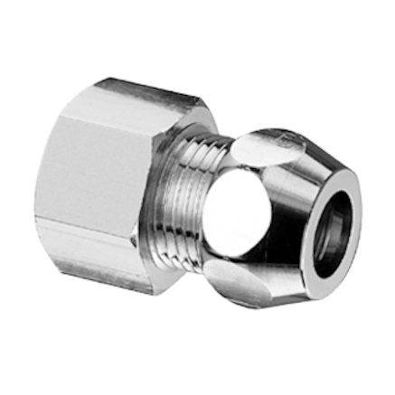 Schell Gerade-Verschraubung 1/2"IGx3/8"AG, d:10, chrom 064120699