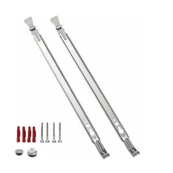Buderus Schnellkonsole BMSplus FMS BH: 900mm, 2 Stück für Typ 20 bis 33, mit Blind und Entlüftungsstopfen 7738325251