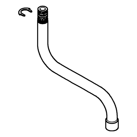 Grohe Auslauf chrom 13370000