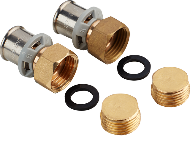 Stiebel Eltron Baus. Aufputz Kunststoff zum verpressen von Ku-Rohr D16 # 222381