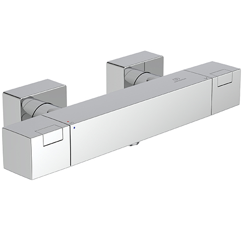 Ideal Standard Brausethermostat Ceratherm C100 Square, chrom A7533AA