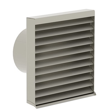 Kermi x-well Wetterschutzgitter NW 125, Edelstahl Y2401125003K