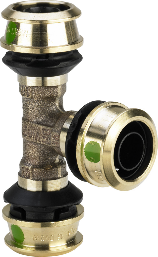 Viega Raxofix T-Stück mit SC-Contur 5318 in 20x25x20mm 804510
