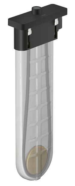 Hansgrohe Wannenrandset sBox softsquare Axor schwarzmatt 28017670