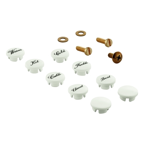 Grohe Markierungsplättchen für Kreuzgriff Sinfonia chrom 45305000