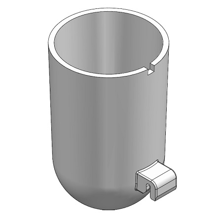 Avenarius Ersatzbehälter für Bürstengarnitur 1002254905
