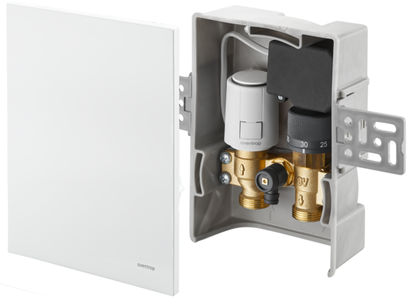 Oventrop Unibox TQ-RTL R-Tronic Thermostat, RTL, Q-Tech, R-Tronic, weiß 1022738