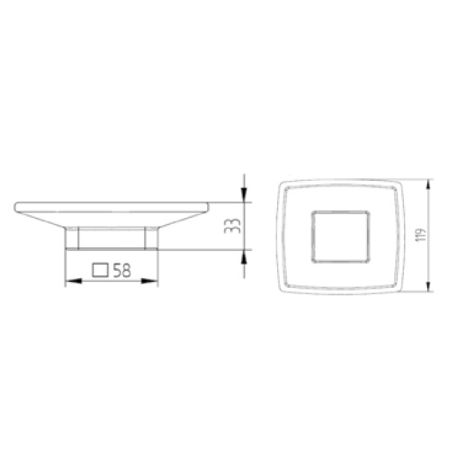 Avenarius Seifenschale für Multifunktionshalter 9001552905