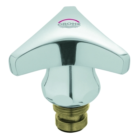 Grohe Oberteil mit Trecorn Griff Markierung rot 3/8" chrom 45967000