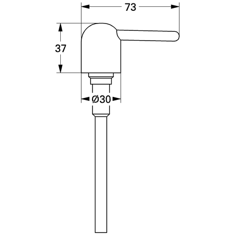 Grohe Pumpvorrichtung für Seifenspender chrom 40212000