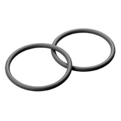 Grünbeck Dichtungssatz (Glocken-O-Ring) passend für Wasserfilter 1 "- 11/4", zum Abdichten des Filters 101641e