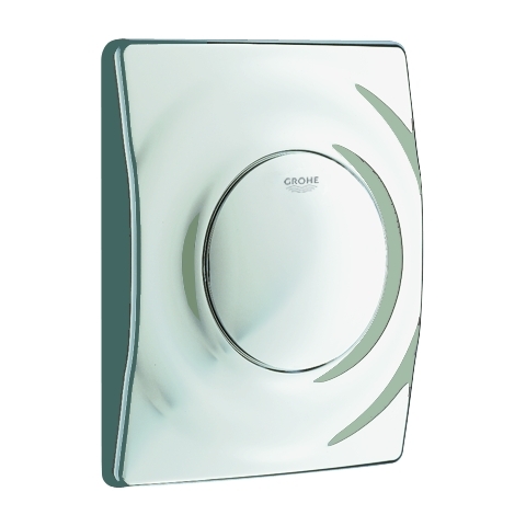 Grohe Urinal-Betätigung Surf mit Druckknopfbetätigung mattchrom 37018P00