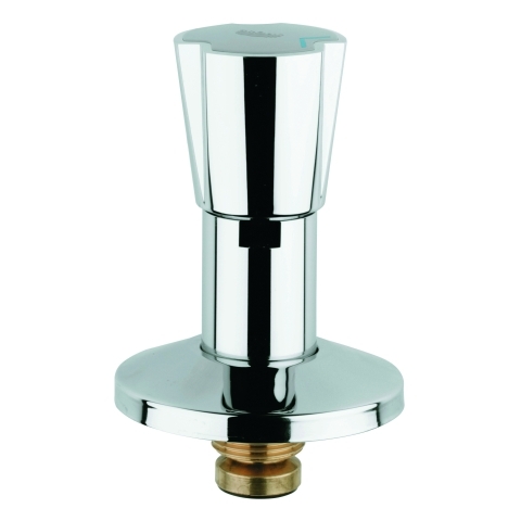 Grohe Oberteil DN20 für Unterputz-Ventile Dreikantgriff blau/rot 3/4" chrom 11514000