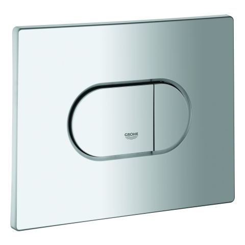 Grohe Abdeckplatte mattchrom, mit Drucktaste 42379P00