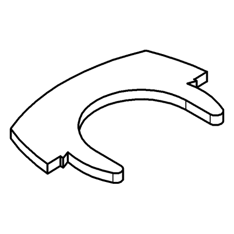 Grohe Sicherungsring 5 Stück chrom für Zweigriffarmaturen 4821900M