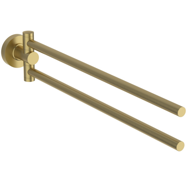 Ideal Standard Handtuchstange IOM doppelt gold gebürstet A9131A2