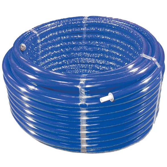 Wavin Tigris Rohr 16x2mm Rolle, 13mm isoliert, Länge=50m, blau, Mehrschicht-Verbundrohr 3071224