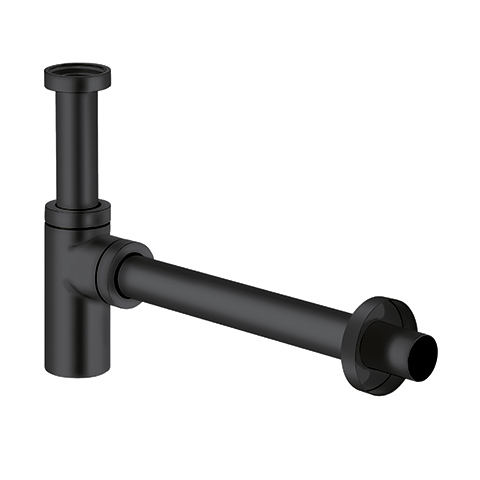 Kludi Design-Flaschen-Geruchverschluss mattschwarz 1002039-00