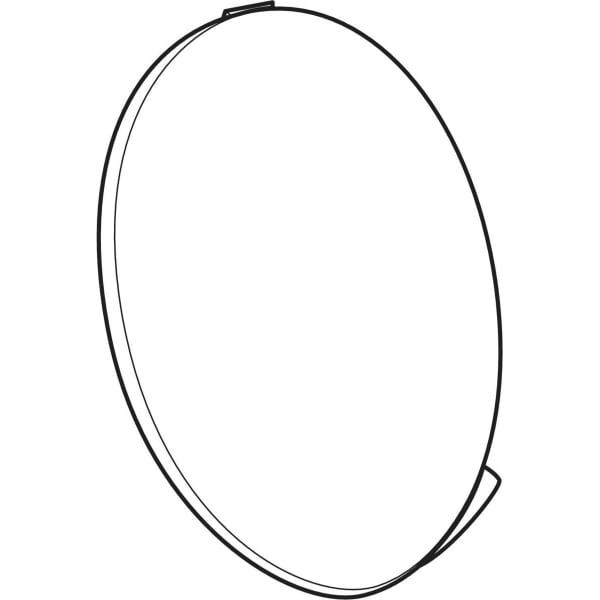 Geberit Urinal-Deckel Joly, weiß Scharniere Metall 572000000