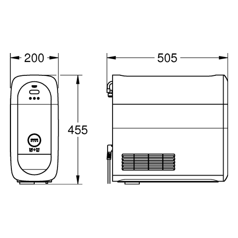 Grohe Kühler Grohe Blue Home 40 Bluetooth/WIFI 40711001