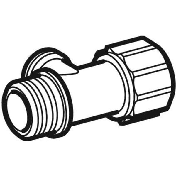 Geberit Eckventil mit Drehknopf 240.596.00.1
