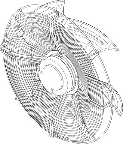 Bosch / Buderus Gebläse 8738209101