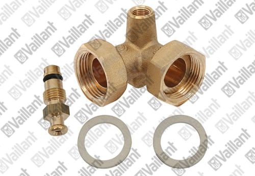 Vaillant Anschluss, Winkel für VPM 15+30 D 0020166557