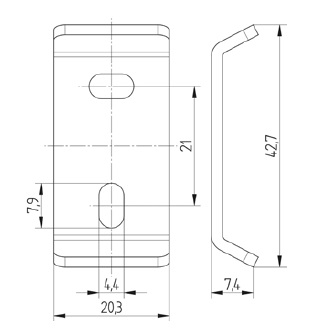 Avenarius Wandbefestiger 1709008000
