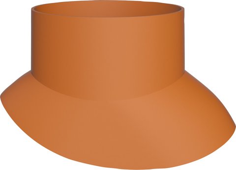 Buderus Klöber Adapter d:125 rot 7738112517