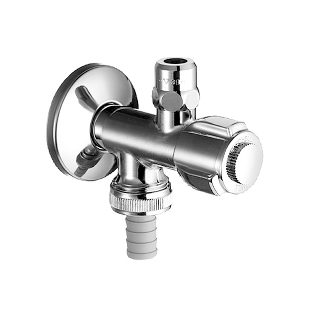 Schell Doppelanschluss-Eckventil COMFORT RV, ASAG, 3/8", chrom 038360699