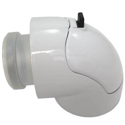 Vaillant Abgasbogen, Revisionsbogen 60/100 PP für Zub. 0020219516 0020231446