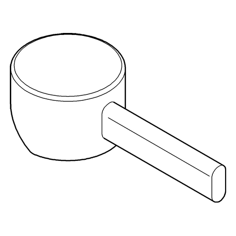 Grohe Hebel supersteel für Einhandmischer 46653DC0